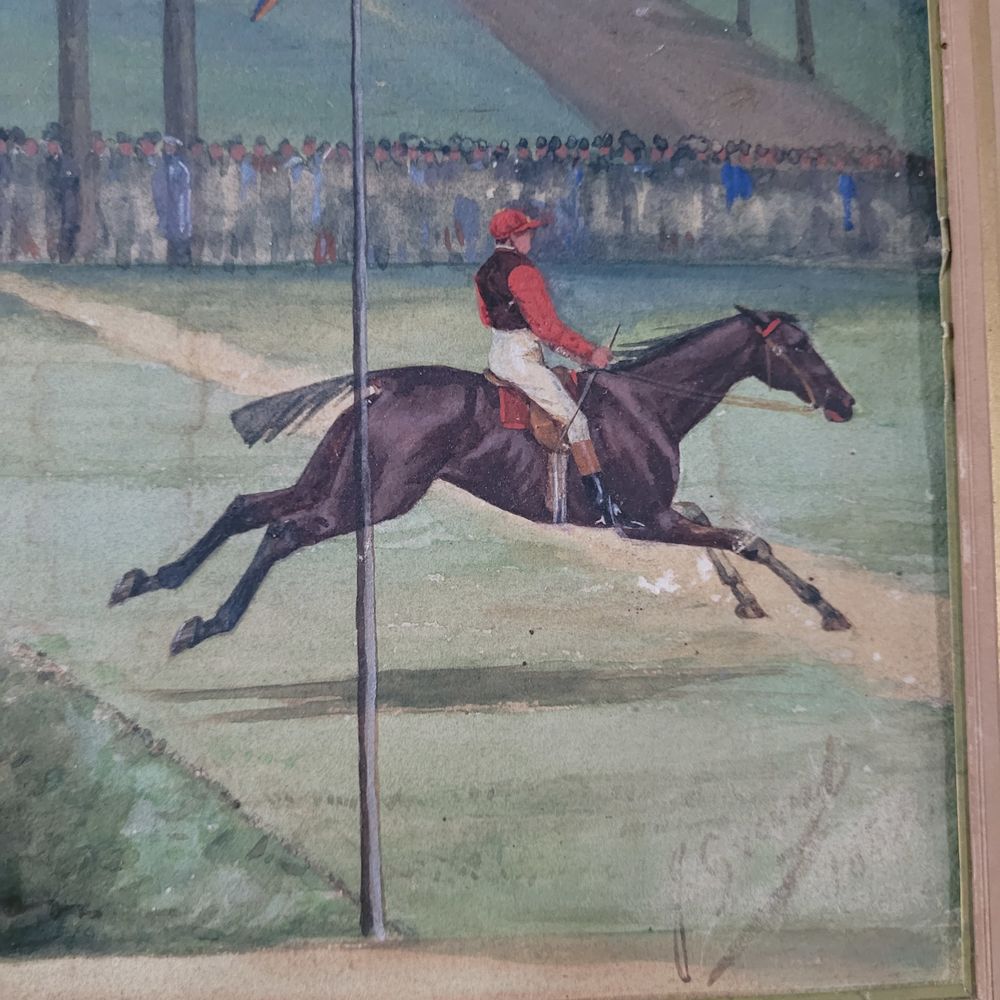 AQUARELLE ANGLAISE / TABLEAU CHARLES PARIS 450 Royan (17)