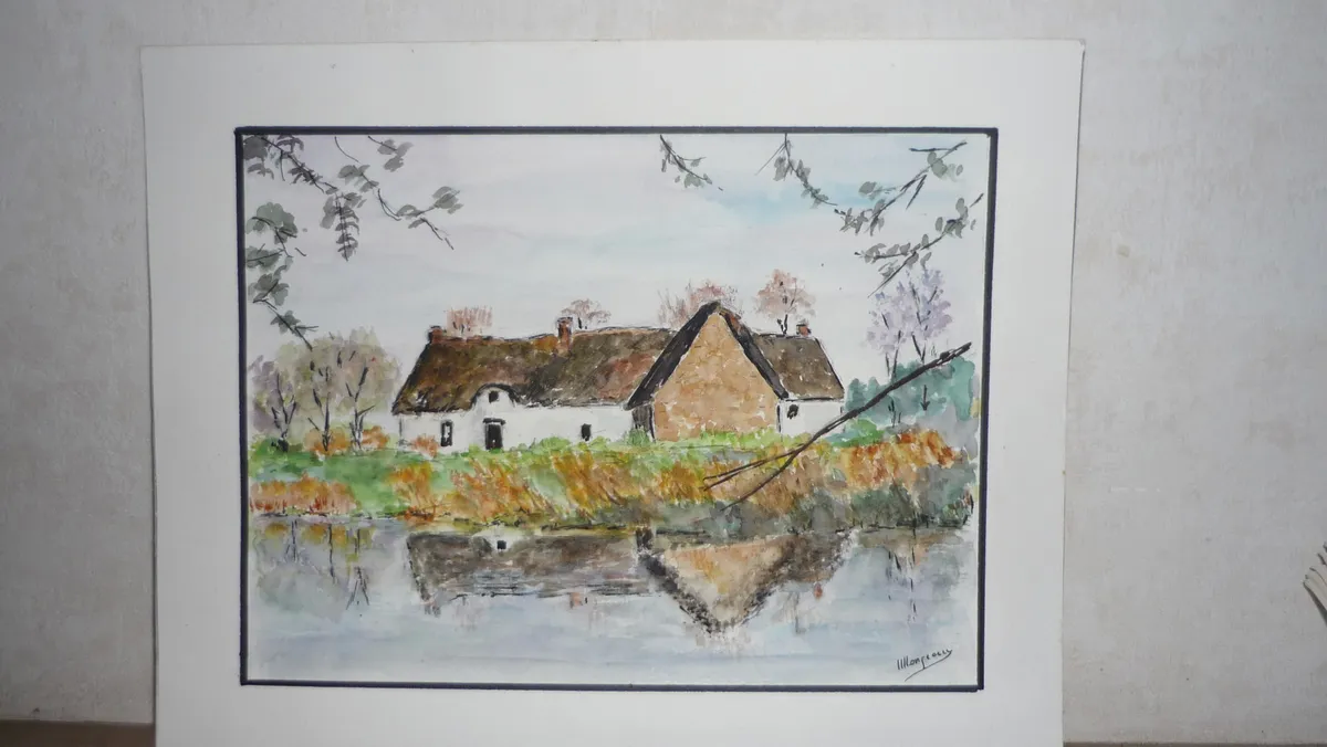 Aquarelle Campagne 5 Brem-sur-Mer (85)