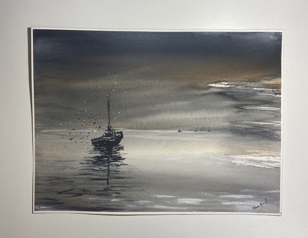 AQUARELLE VERITABLE 22 Le Soler (66)