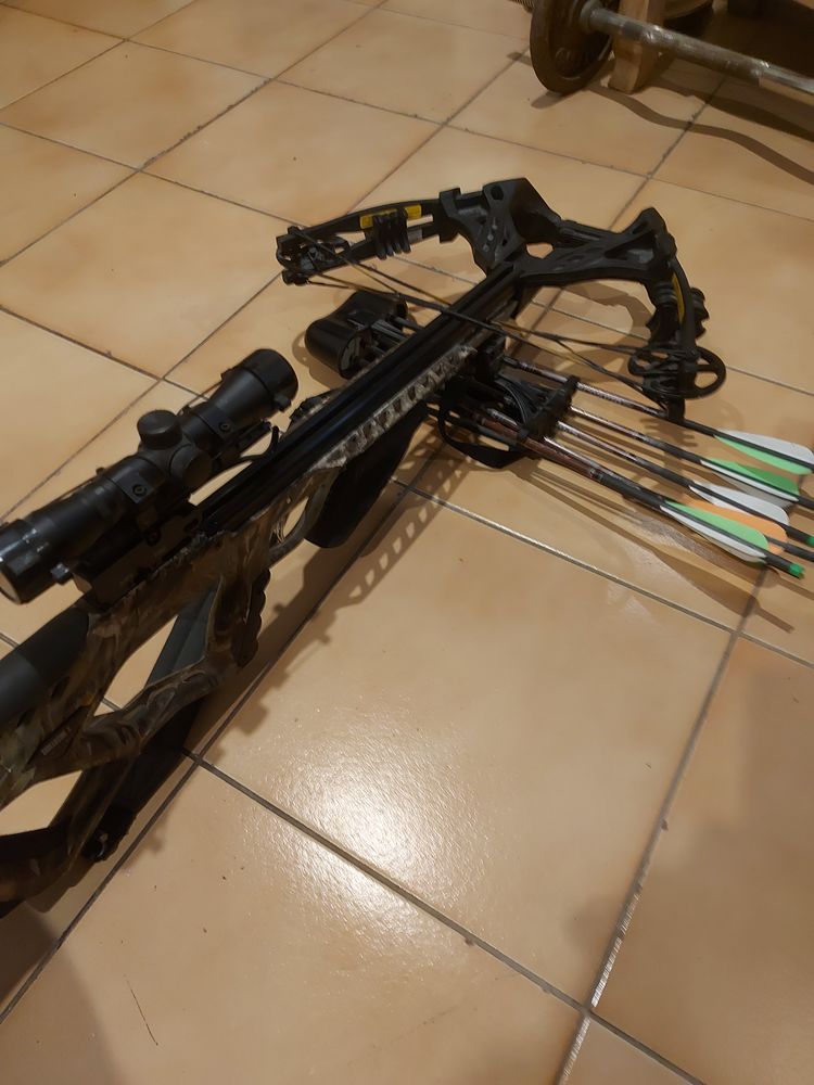 Arbal�te guillotine x 185lbs 300 Al�s (30)