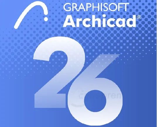 ArchiCAD 26 software CAD GRAPHISOFT 300 Paris 15 (75)