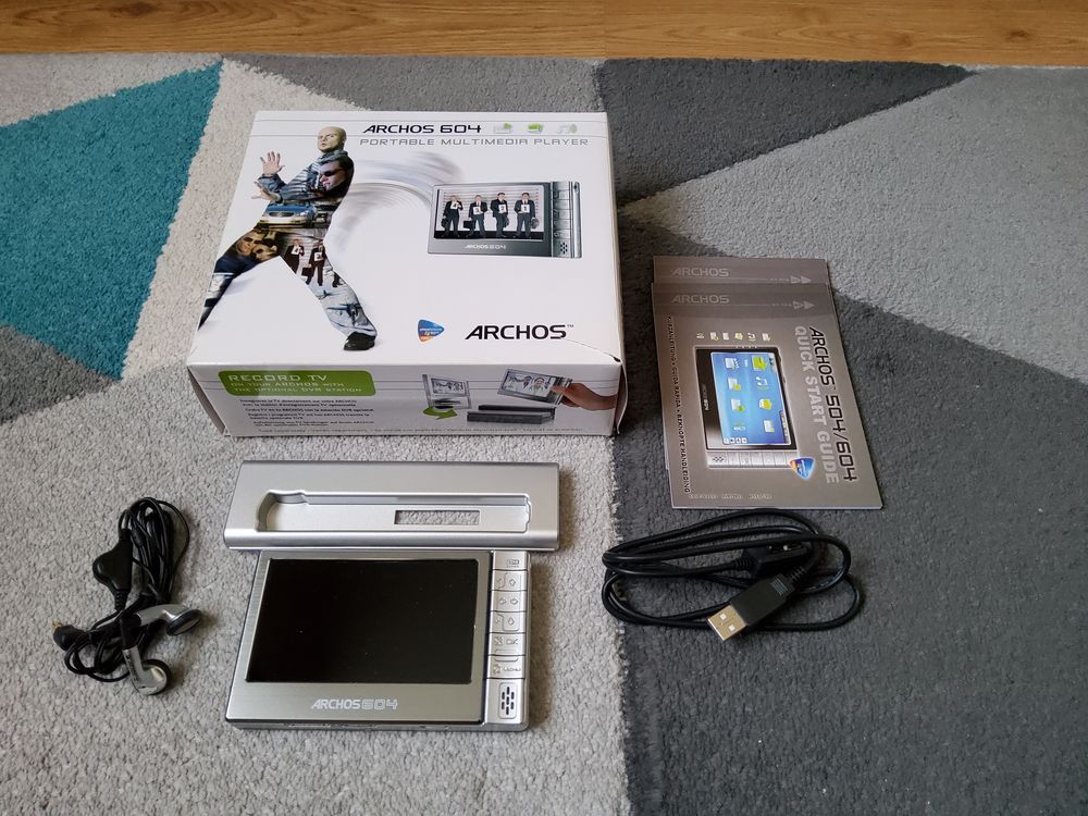 Archos 604 30 go comme neuf + archos dvr station neuve
120 Meaux (77)