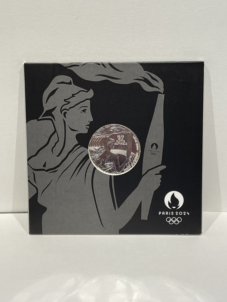 La 7,5e argent JO Paris 2024  Relais de la flamme olympique  70 Dourdan (91)