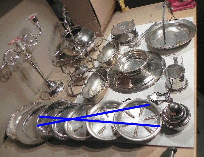 Lot d'argenterie et inox 35 Albi (81)