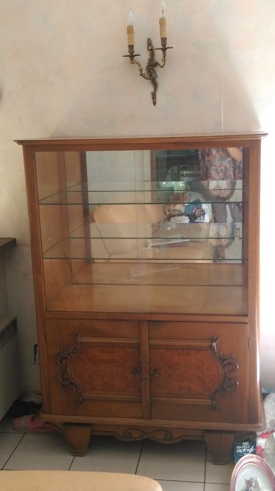 Argentier en acajou ann�e 50 150 Toulenne (33)