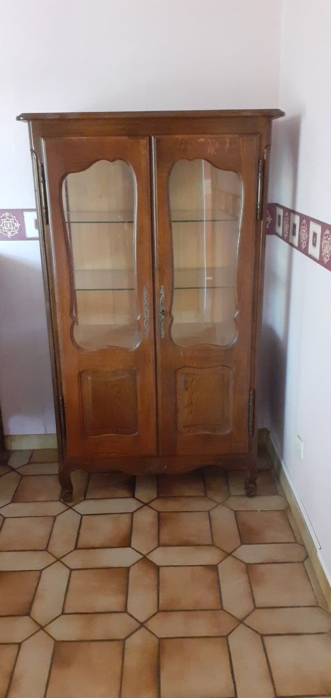 Argentier vitrine en.Ch�ne 30 Ludres (54)