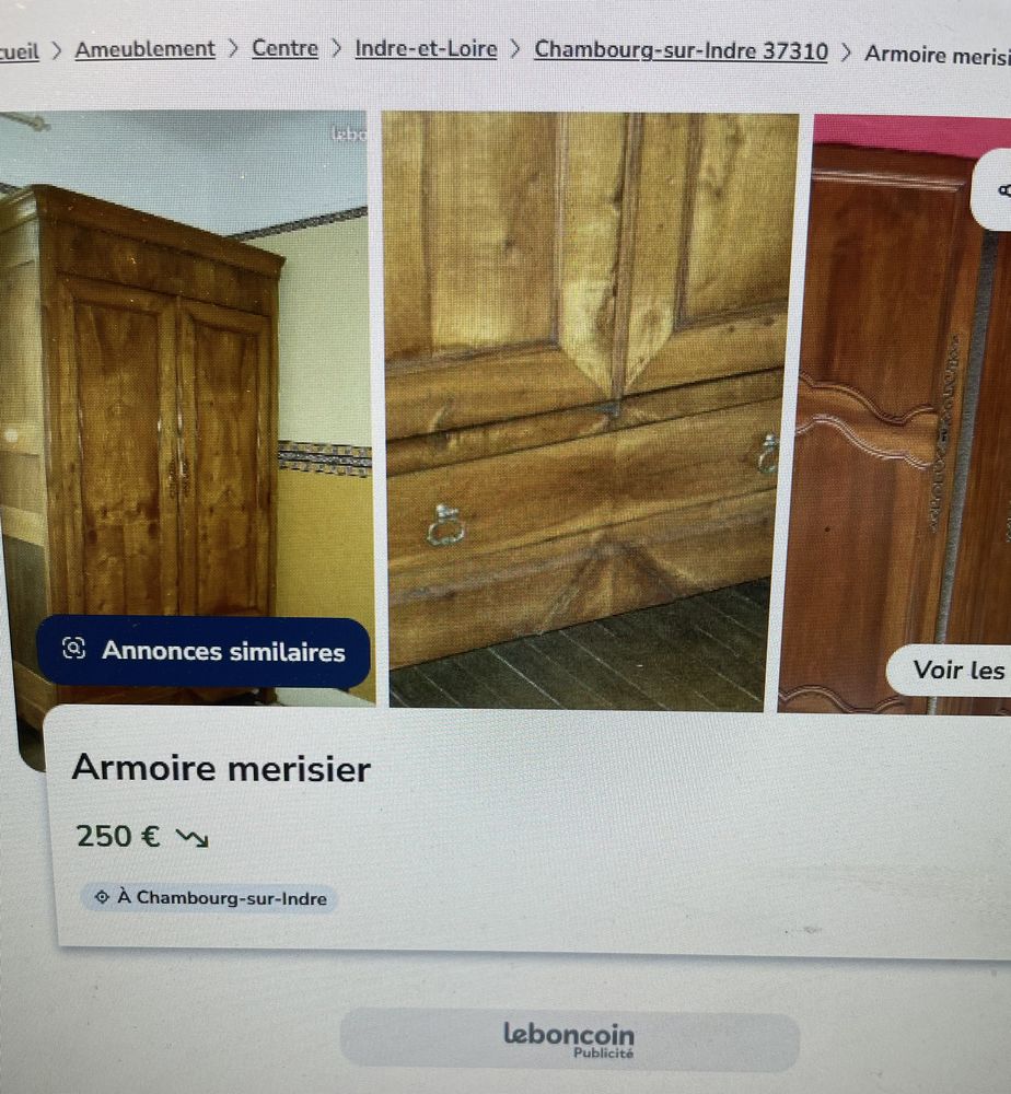 ARMOIR MEURISIER 300 Chambourg-sur-Indre (37)