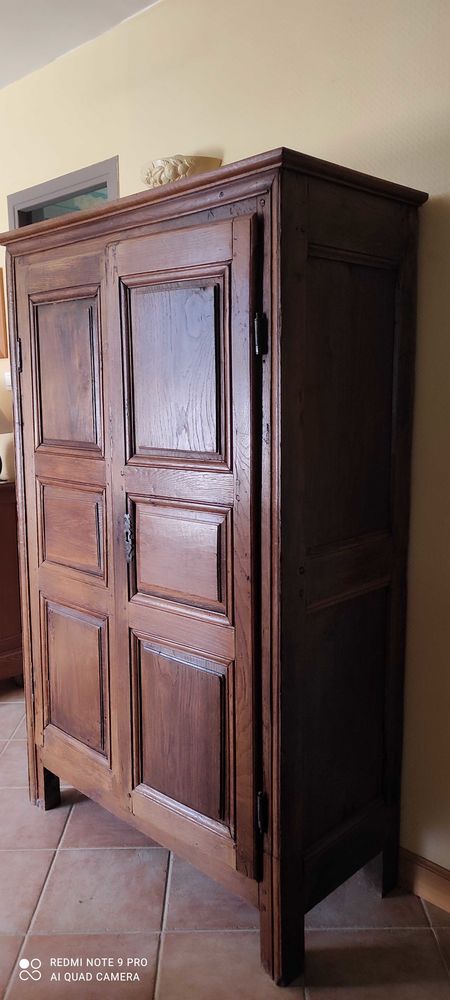 Armoire ancienne en ch�ne 150 Saussay-la-Campagne (27)