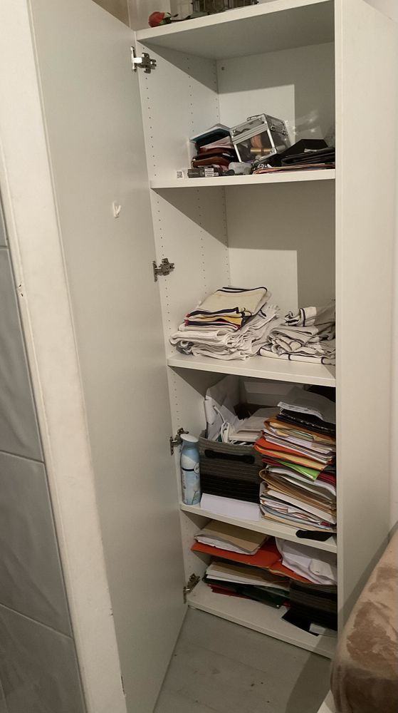 armoire blanche 90 Langoiran (33)