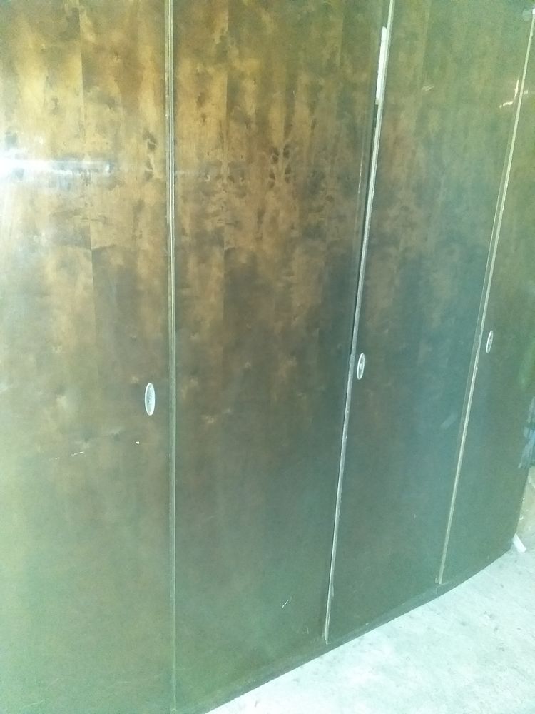 Armoire bois laqu�e noire 80 Fleury (57)