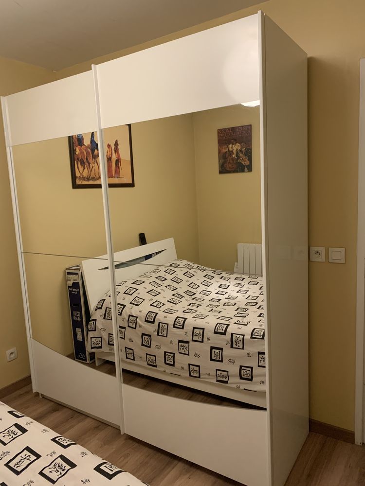 Armoire chambre blanc laqu� 0 Vaulx-en-Velin (69)