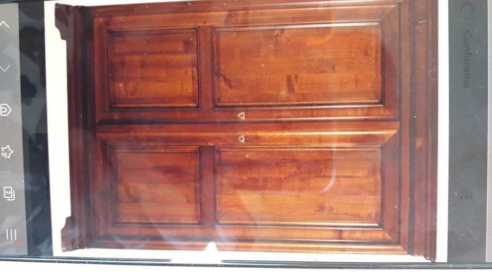 armoire chambre 2 portes merisier massif 250 Sainte-Eulalie (33)