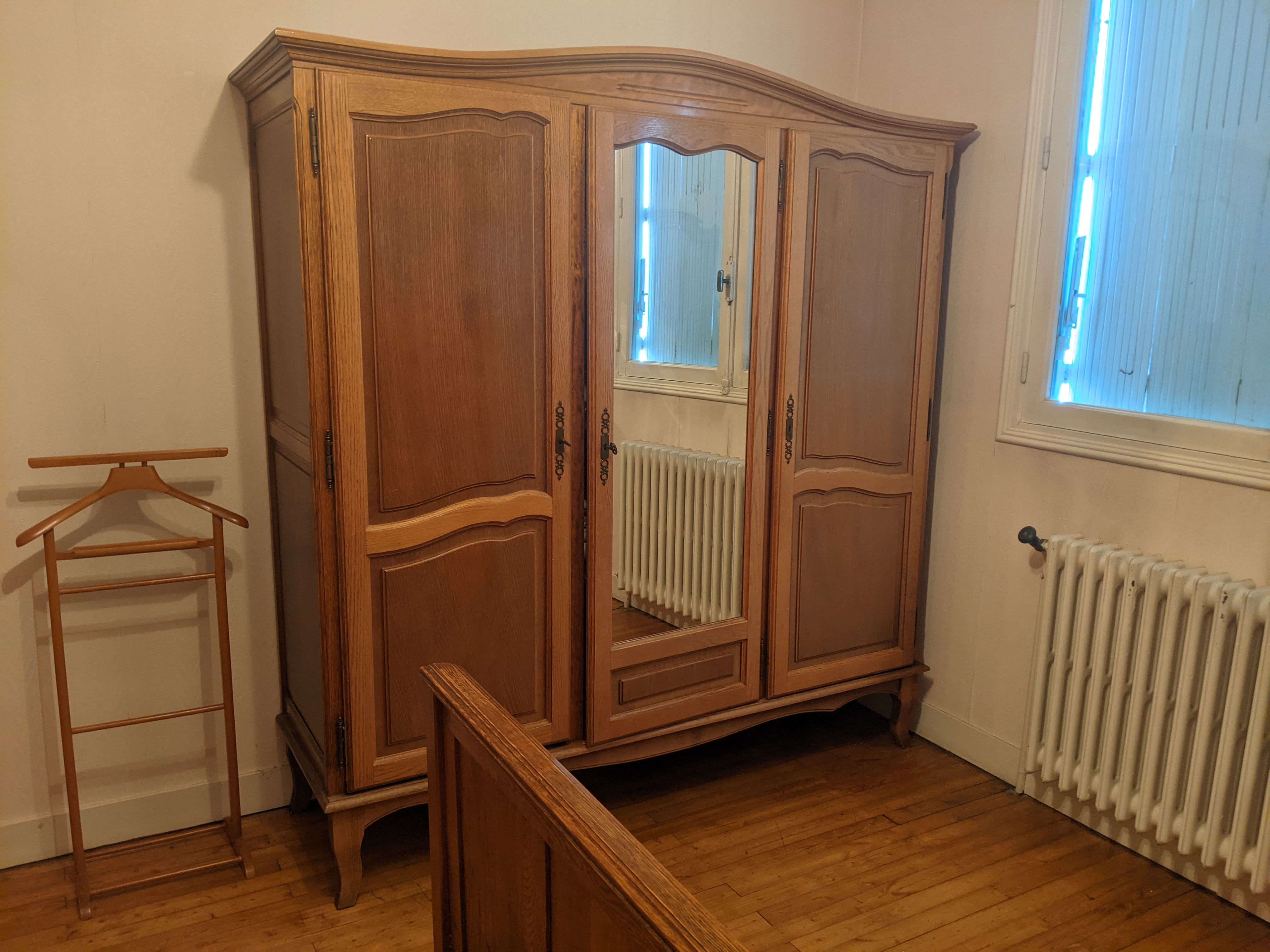 Armoire � glace - Bois massif 150 Angoul�me (16)