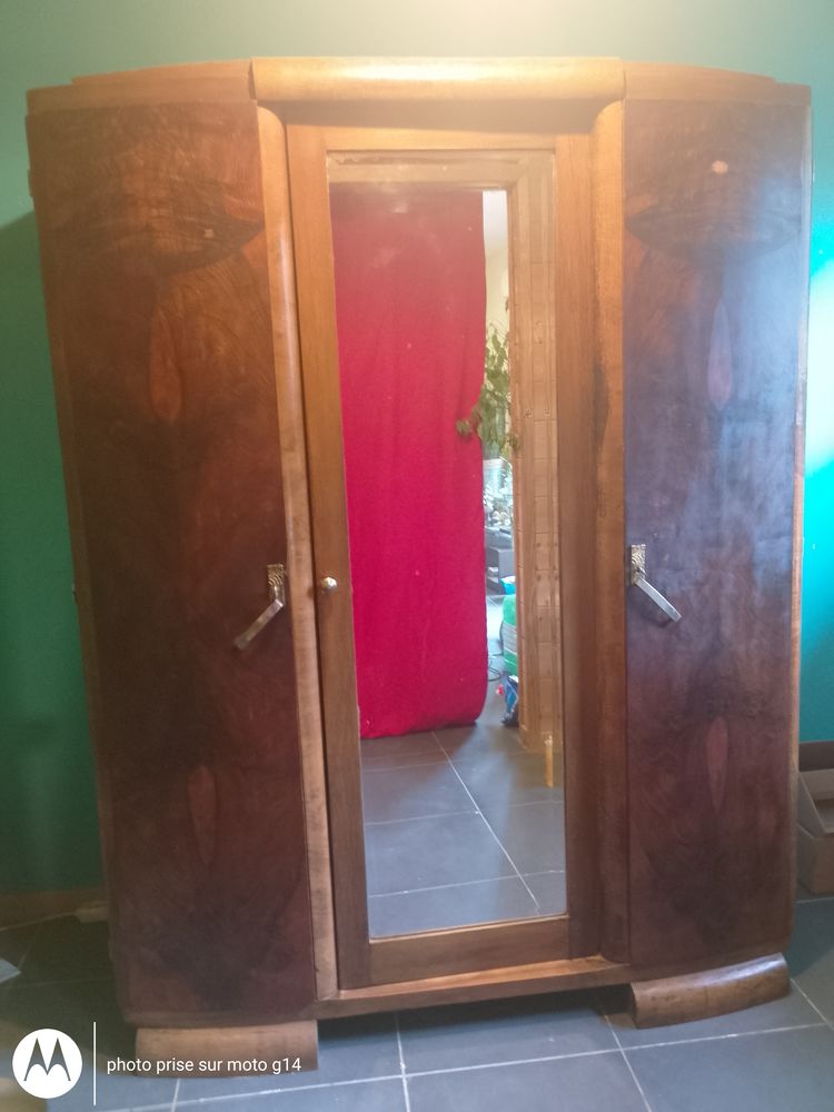 Armoire � glace en noyer art-d�co BAISSE DE PRIX 180 Lavaur (81)