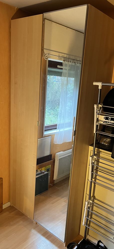 Armoire IKEA deux portes dont une miroir 150 Paris 12 (75)