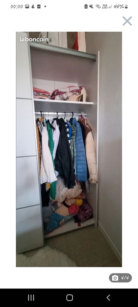 Armoire laqu� blanc 300 Villefontaine (38)