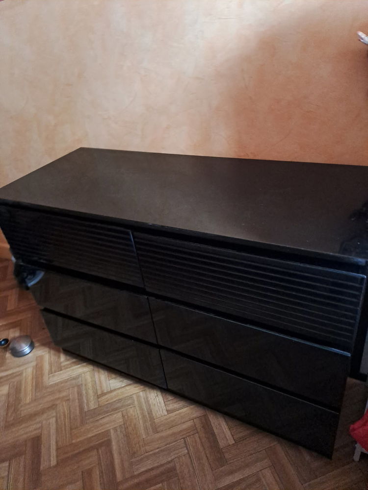 Armoire laqu�e noire 20 Olemps (12)