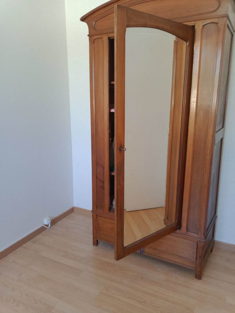 Armoire Louis Philippe 1 porte 1 tiroir miroir biseaut� 60 Goussainville (95)