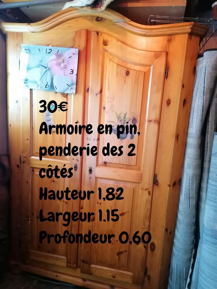 Armoire en pin massif