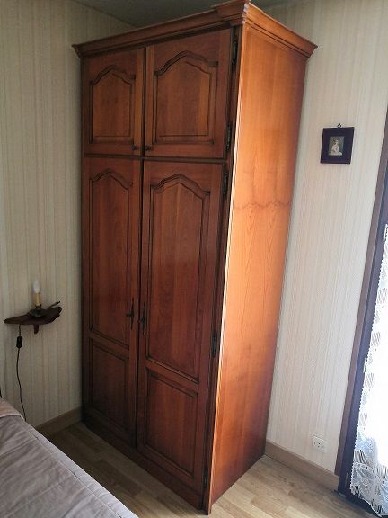 Armoire merisier massif 40 Viella (32)