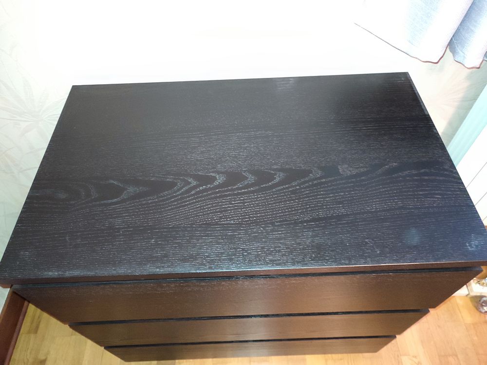 Armoire noire Ikea mod�le MALM 80 Clichy-sous-Bois (93)