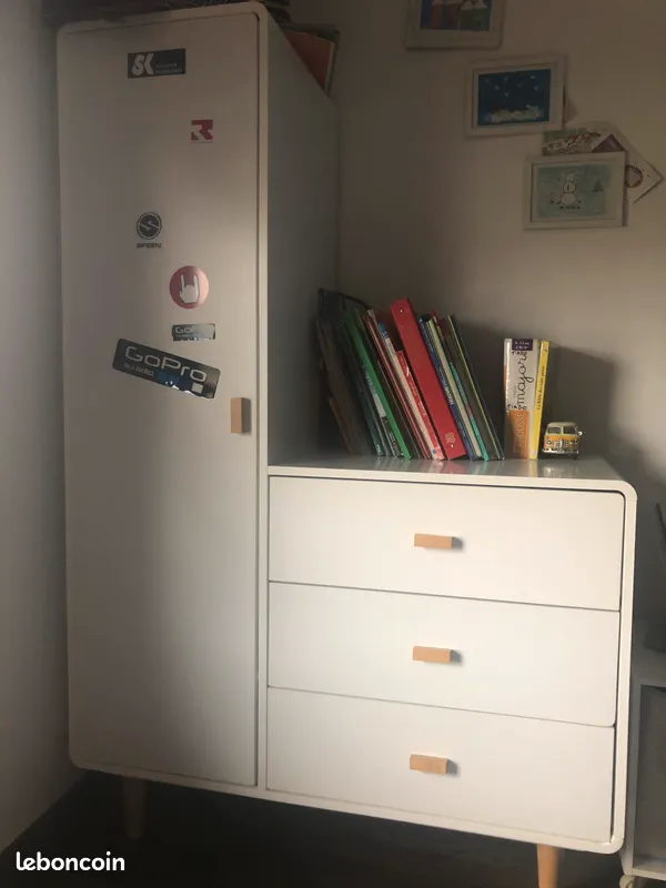 Armoire-penderie enfant Jimi la redoute ou meuble entr�e 150 Moissac (82)