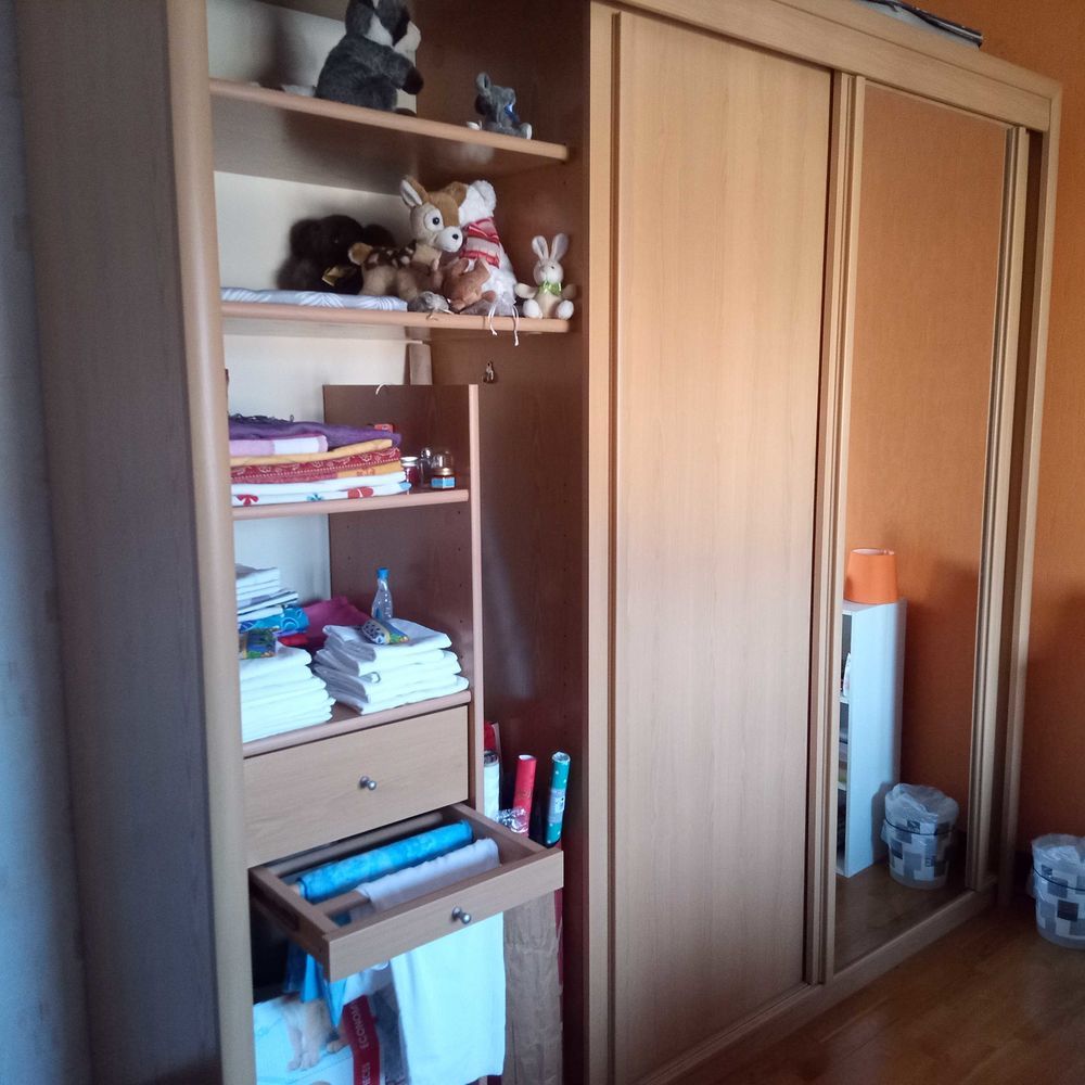 armoire penderie 3 portes coulissantes dont 1 miroir 600 Saint-Doulchard (18)