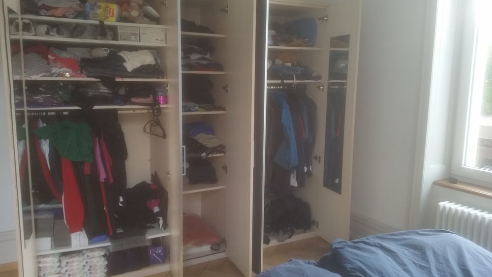 Armoire 5 portes ~ 254x59 cm h~220 cm 400 Delle (90)