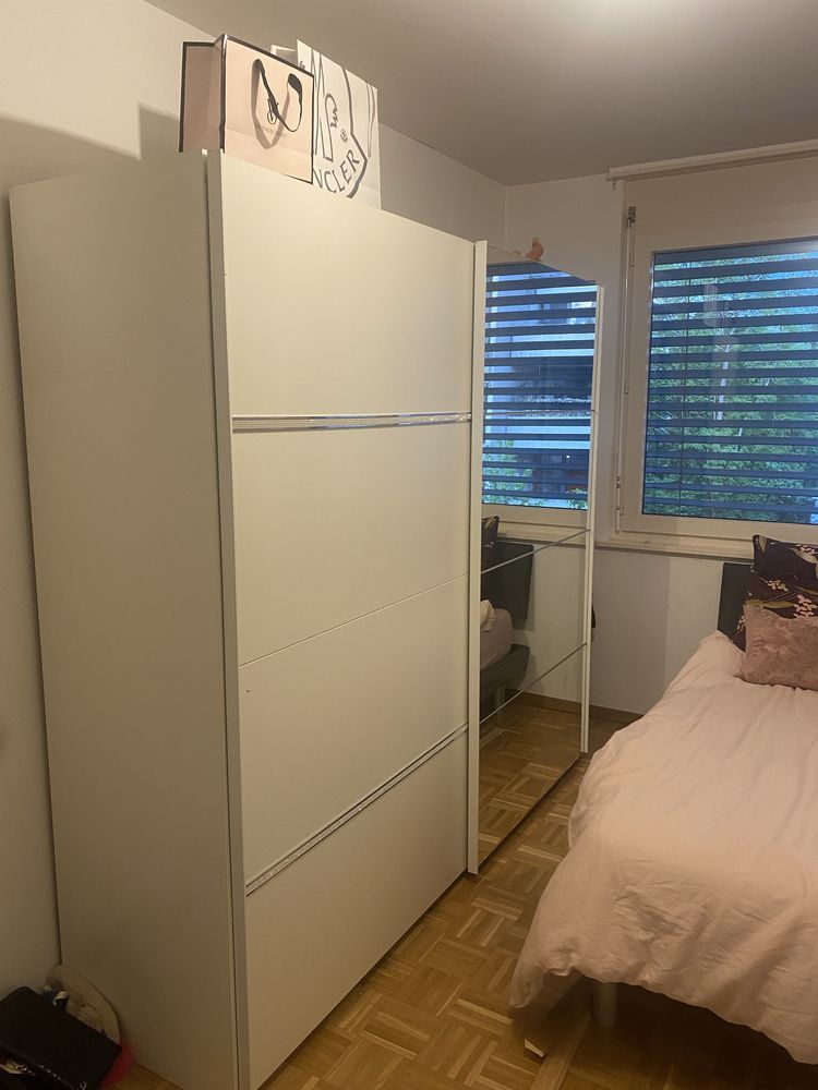 armoire portes coulissantes- miroir 200 Gaillard (74)