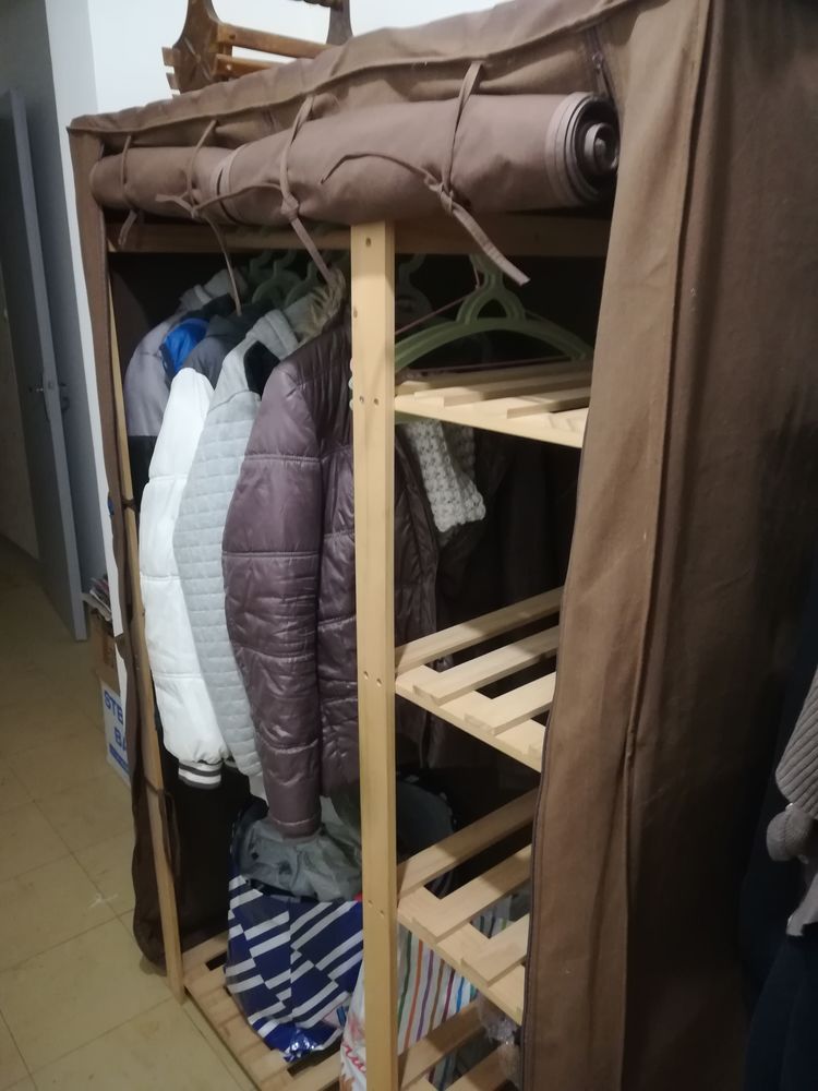 Armoire en tissu marron 45 L'Aigle (61)