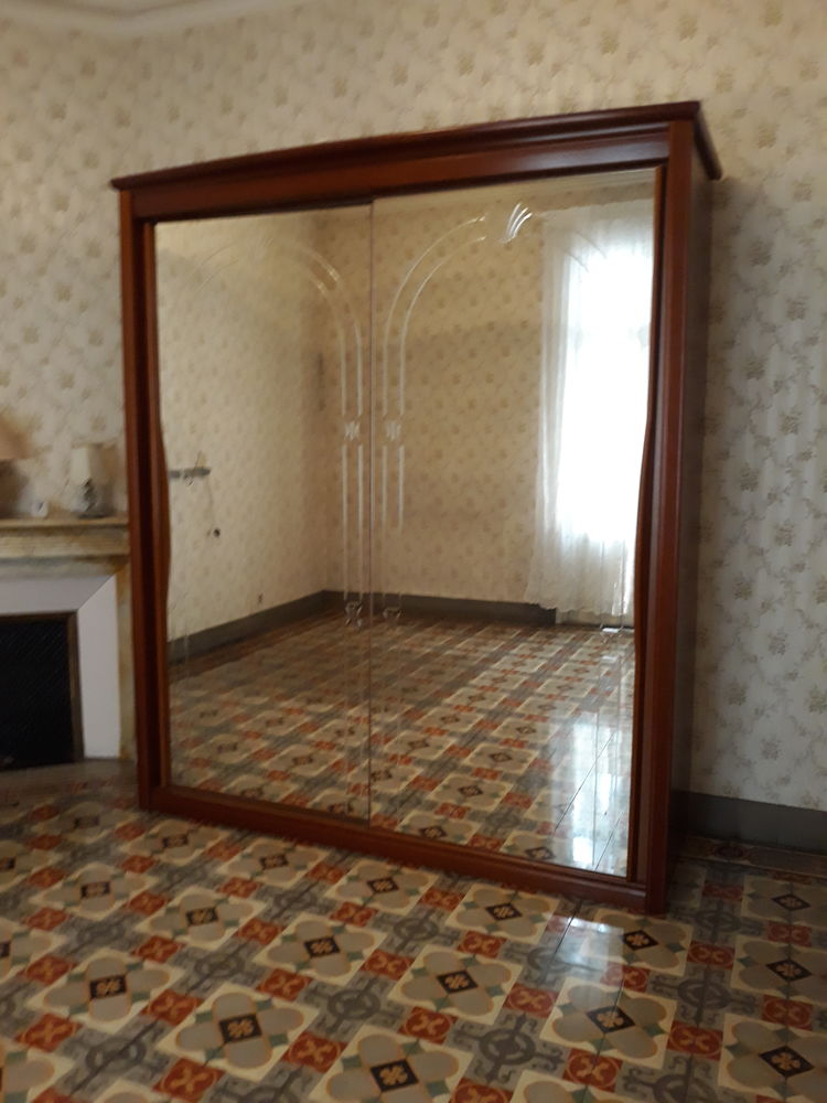 Armoire Venus Cel  2 portes coulissantes avec miroirs gravés 160 Perpignan (66)