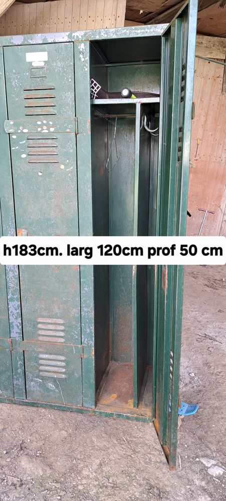 Armoire vestiaire m�tallique industrielle 40 Venizy (89)