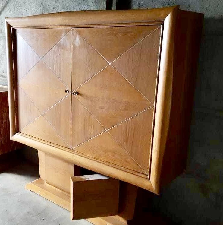 Armoire vintage ann�e 50 en ch�ne massif 450 Lyon 4 (69)