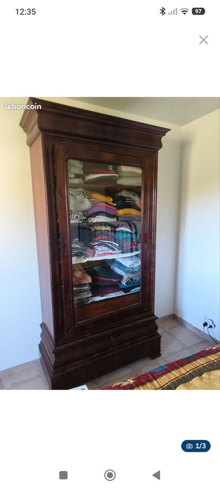 Armoire vitr�e 80 Saint-Jacut-les-Pins (56)