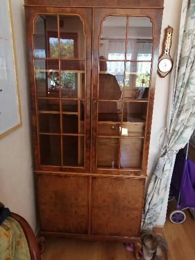 Armoire vitrine secretaire 120 Bourges (18)