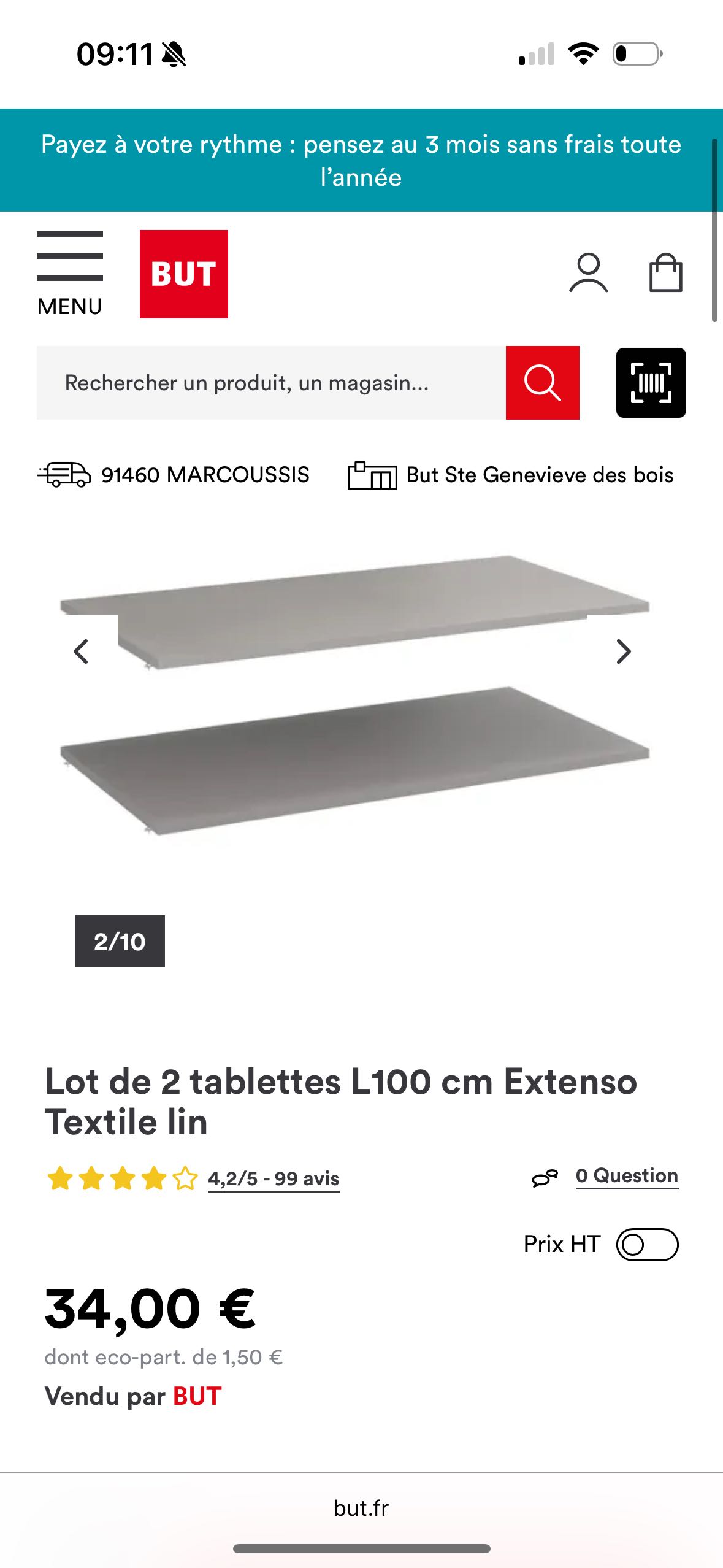 armoire 60 Marcoussis (91)