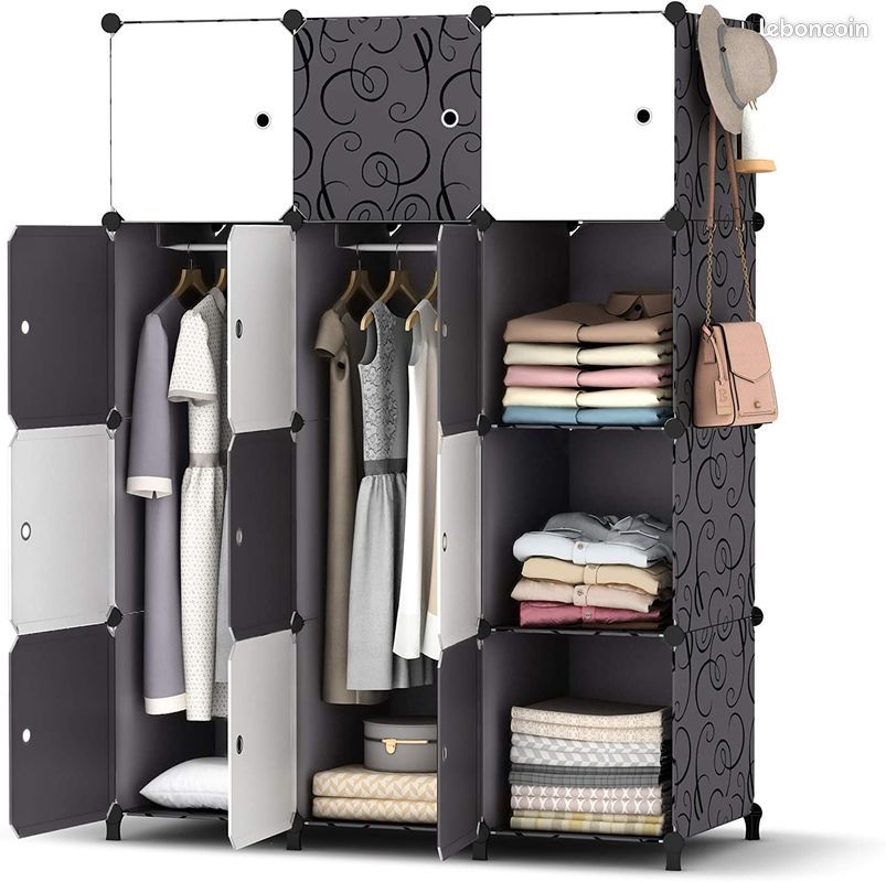 Lot d'armoires/penderies en cubes modulables 10 Viry-Ch�tillon (91)