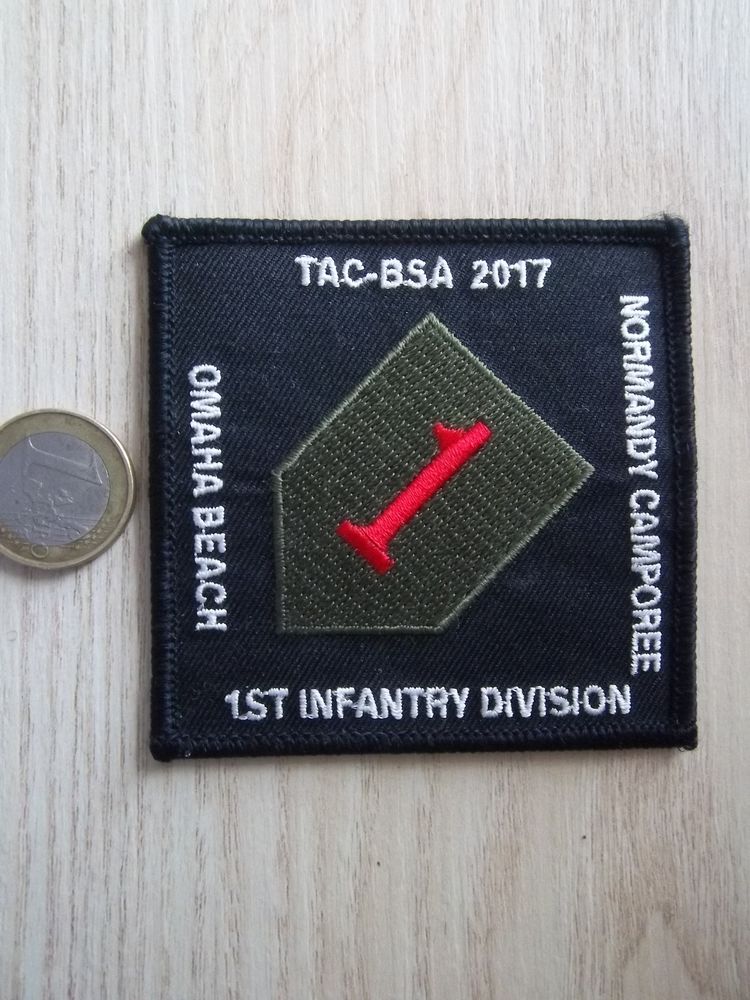 US Army insigne tissu �cusson militaire 1�re division d'infa 0 Valognes (50)