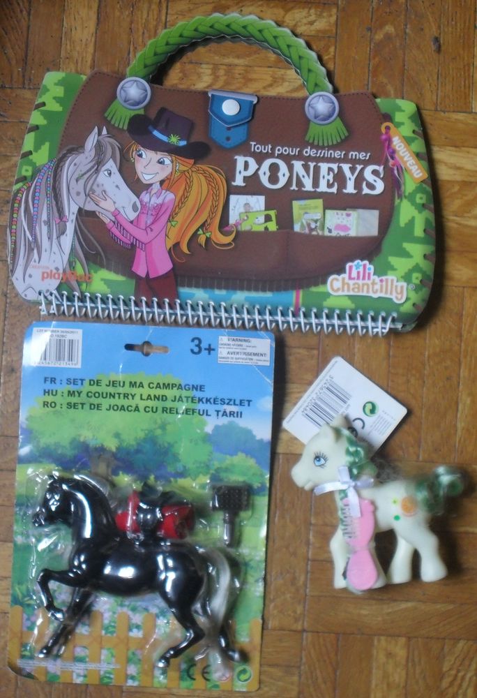 Lot d'articles sur les Poneys. 25 Montreuil (93)