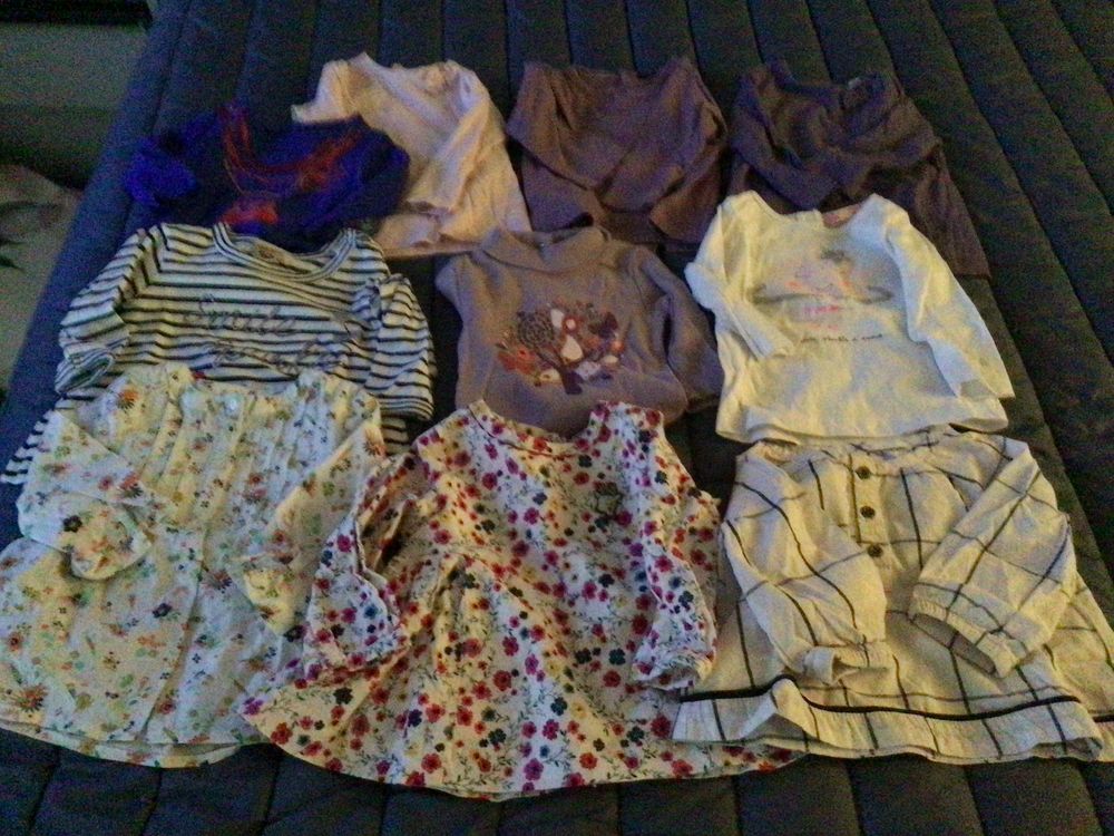 Lot de 11 articles v�tements b�b� fille
14 Royan (17)