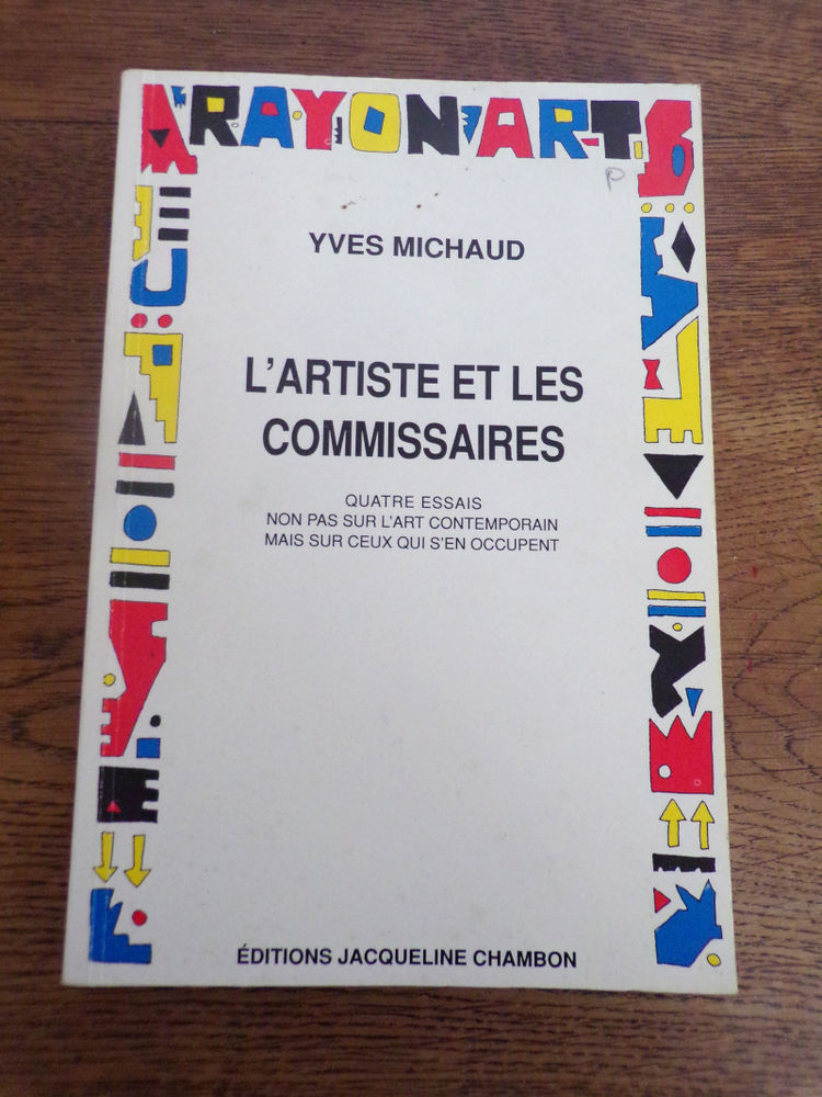 L' artiste et les commissaires Yves Michaud �ditions Jacquel 4 Laval (53)