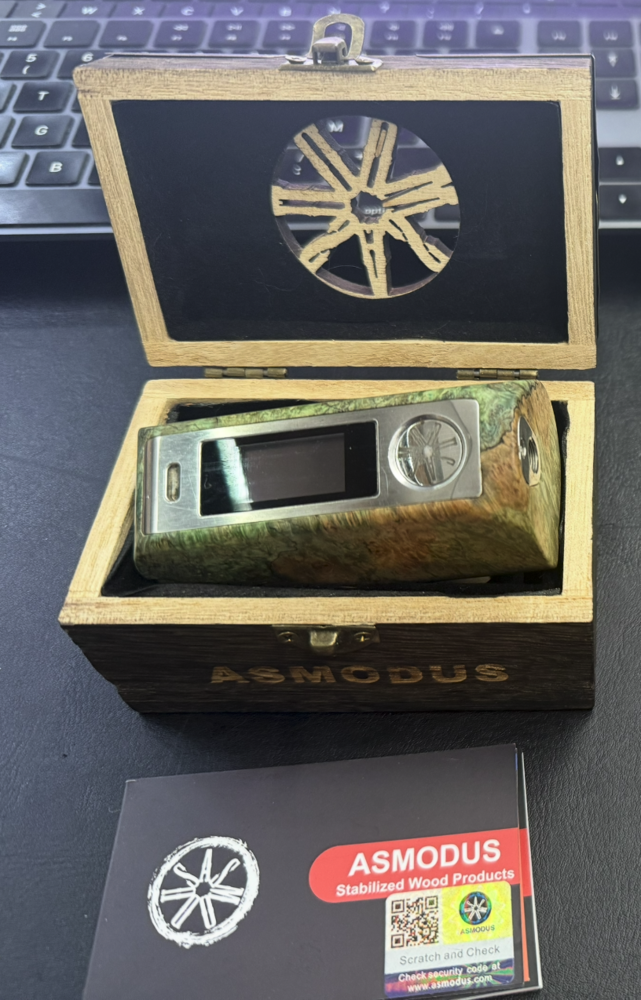 Asmodus Minikin 2 Kodama vert clair bois stabilis� 150 Marseille 5 (13)
