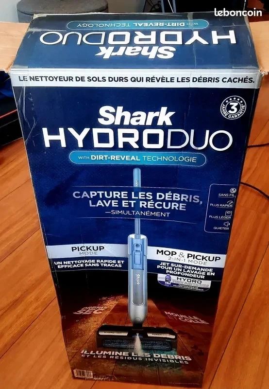  aspirateur laveur shark hydroduo - 75 Montry (77)