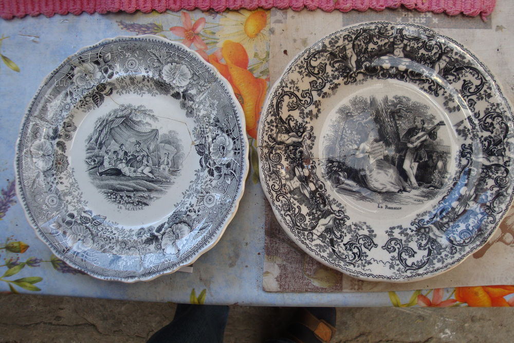 assiette ancienne 10 Quesnoy-sur-De�le (59)