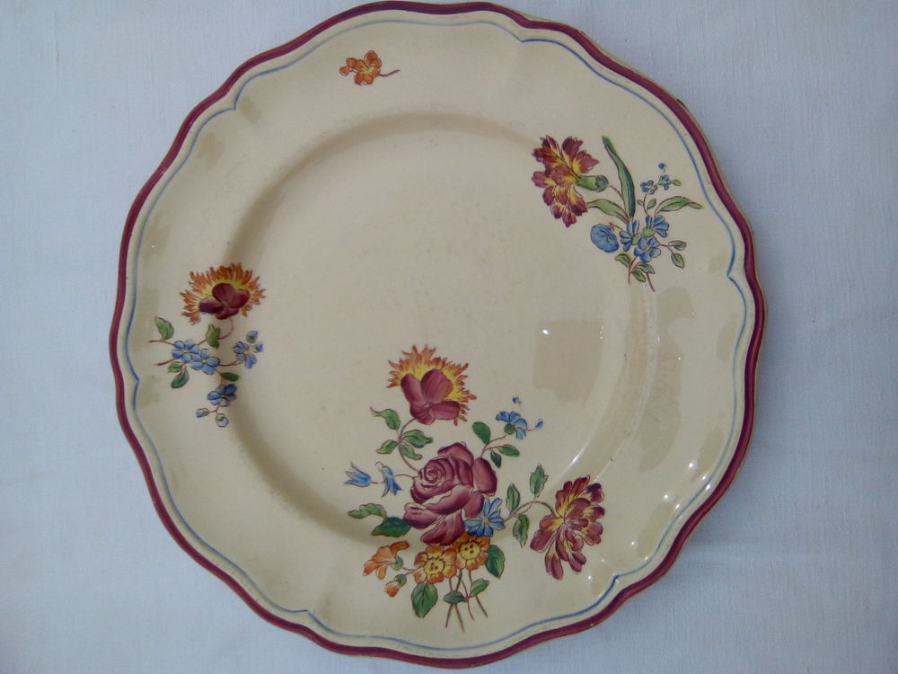 assiette ancienne 5 Bonneuil-Matours (86)