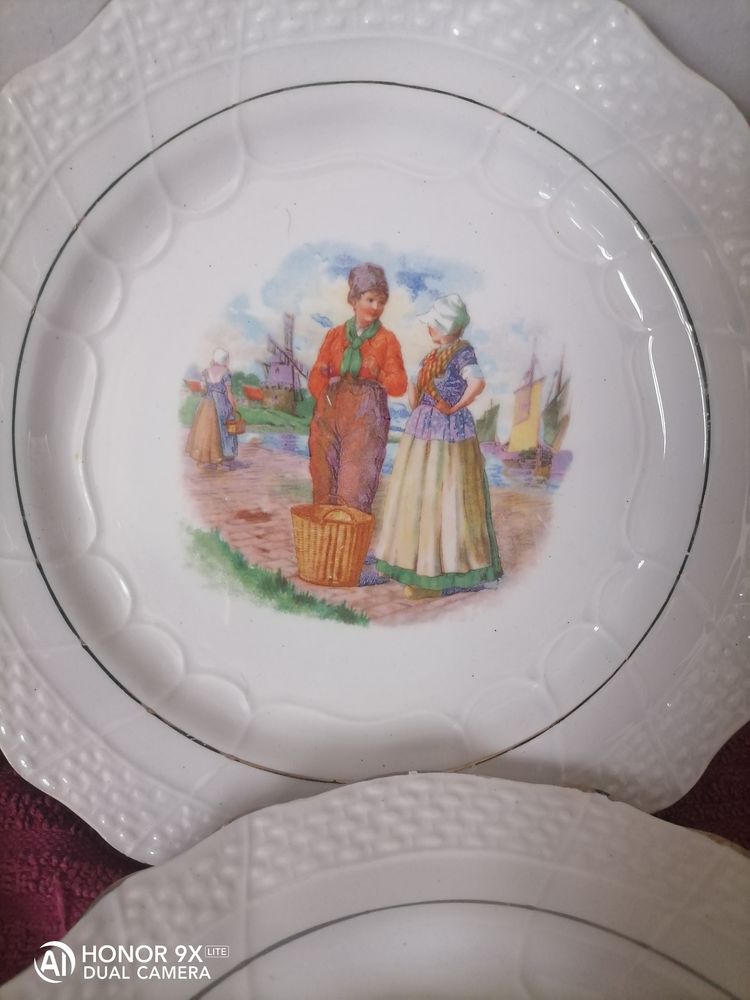 Assiette ancienne 65 Taingy (89)