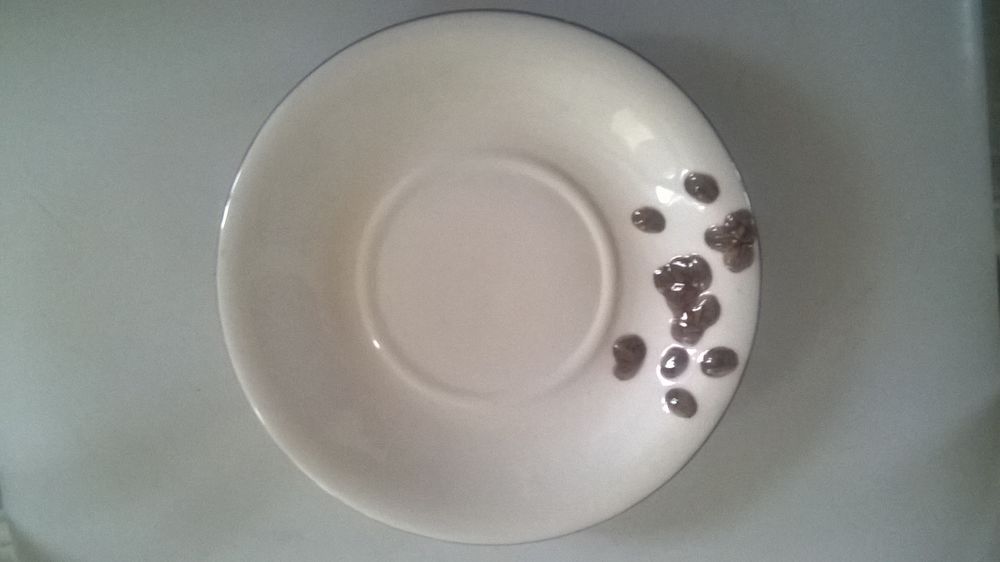 Assiette avec grain de caf� en relief
Marque CTE Design
17 10 Talange (57)