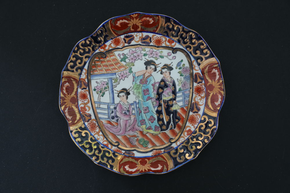ASSIETTE CHINOISE 3 PERSONNAGES 60 Saint-�tienne (42)