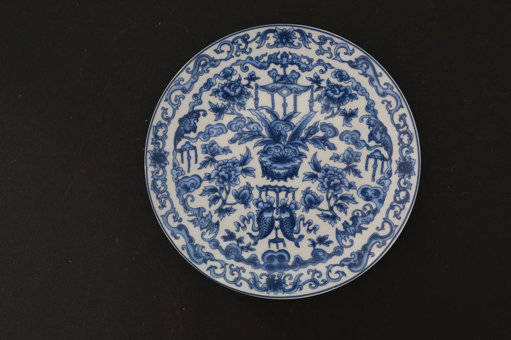 ASSIETTE CHINOISE POISSON  SIGNE 100 Saint-�tienne (42)