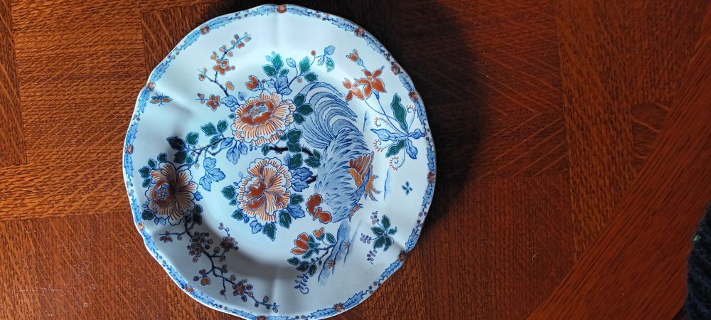 Assiette decorative fa�encerie de Gien 15 Saint-R�my (71)